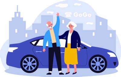 Go go grandparent - GoGoGrandparent offers on-demand rides, meals, groceries and more with a simple phone call. No smartphone needed, just sign up and press the number for your service.